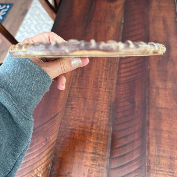 Artini Hand Painted Twin Etched 4D Sculptured Floral Wall Art #10050 Vintage - Picture 16 of 16